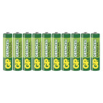 GP Jednorázová zinkochloridová baterie AAA, 10-pack