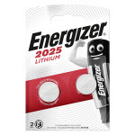 ENERGIZER Jednorázová lithiová baterie CR2025, 2-pack