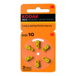 Kodak Jednorázová zinkovzdušná baterie P10, 6-pack