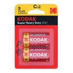 Kodak SUPER HEAVY DUTY Jednorázová zinkochloridová baterie LR14, 2-pack