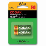 Kodak Nabíjecí Ni-MH baterie AA, 2-pack