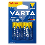 Varta Jednorázová alkalická baterie AA, 6-pack
