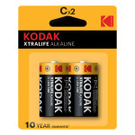 Kodak XTRALIFE Jednorázová alkalická baterie LR14, 2-pack