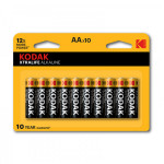 Kodak XTRALIFE Jednorázová alkalická baterie AA, 10-pack
