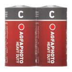 Baterie "Heavy Duty", C baby, zinkouhlíková, 2 ks, AGFAPHOTO APFCS