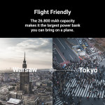 Green Cell powerbanka GC PowerPlay Ultra 26800mAh 128W, 4 nabíjecí porty pro notebooky, iPad, iPhone, Nintendo Switch a další