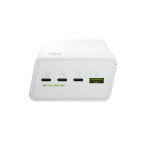 Greencell PowerPlay 30 - bílá bank s a capacity of 30, 000mAh, 22.5W, 4 ports