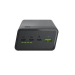 Greencell PowerPlay 30 - černá barva powerbanka s 30, 000mAh, 22.5W, 4 ports