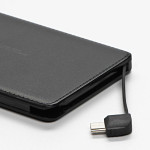 Power Bank, Li-ion, 5V, 5000mAh, nabíjení mobilních telefonů aj., 2xkonektor, černá, DOPRODEJ