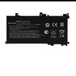 baterie Green Cell TE04XL pro HP Omen 15-AX202NW 15-AX205NW 15-AX212NW 15-AX213NW, HP Pavilion 15-BC501NW 15-BC505NW 15-BC507NW