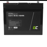 Green Cell baterie LiFePO4, 12V, 12.8V 80Ah pro fotovoltaické systémy, kempování a lodě