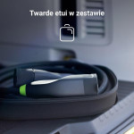 Green Cell GC Snap Type 2 EV nabíjení kabel 11kW 5m pro Tesla Model Y 3 S X, VW ID.4, Kia EV6, Hyundai IONIQ 5, Ford Mach-E