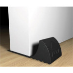 Dveřní zarážka, černá, ALBA