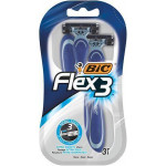 Pánský jednorázový holicí strojek "FLEX 3", 3 ks, BIC 9230432
