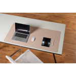 Podložka na stůl "Puro Sens Stijl Soft Rosa", 120 x 60 cm, PP, RS OFFICE 05-12060SR