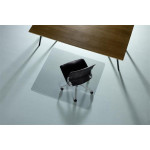 Podložka pod židli "Duragrip Meta", Na koberec, PET, 130 x 120 cm, RS OFFICE 17-1300