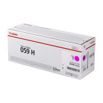 Canon originální toner 059 H M, 3625C001, magenta, 13500str., high capacity