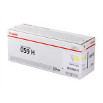 Canon originální toner 059 H Y, 3624C001, yellow, 13500str., high capacity