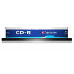 CD-R 700MB, 80min., 52x, DL Extra Protection, Verbatim, 10-cake