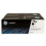 HP originální toner CE278AD, HP 78A, black, 4200 (2x2100)str., dual pack, 2ks