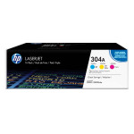 HP originální toner CF372AM, HP 304A, CMY, 8400 (3x2800)str., 3x900g, 3ks