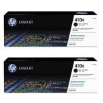 HP originální toner CF410XD, HP 410X, black, 13000 (2x6500)str., high capacity, dual pack, 680g