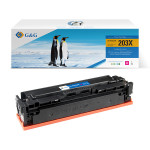 G&G kompatibilní toner s HP CF543X, NT-PH203XM, HP 203X, magenta, 2500str., high capacity, DOPRODEJ
