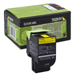 Lexmark originální toner 70C2HY0, yellow, 3000str., high capacity, return