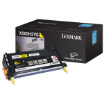 Lexmark originální toner X560H2YG, yellow, 10000str.