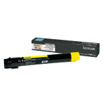 Lexmark originální toner X950X2YG, yellow, 24000str., extra high capacity