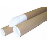 Tubus, kartonový, hnědý, O 52 mm x 74 cm