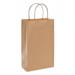 Papírová taška na 2 láhve, šedá