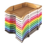 Odkladač "Solid", růžová, nerozbitný, DONAU