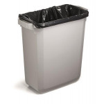 Odpadkový koš "DURABIN ECO", šedá, 60 l, plast, DURABLE 1800503050