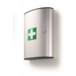 Nástěnná lékárna vel. L bez vybavení, stříbrná, DURABLE