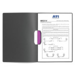 Desky s rychlovazačem "DURASWING® COLOR 30", růžová, s klipem, A4, DURABLE