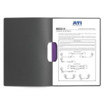 Desky s rychlovazačem "DURASWING® COLOR 30", purpurová, s klipem, A4, DURABLE