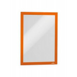 Prezentační rám "DURAFRAME", oranžová, A4, samolepicí, DURABLE 487209