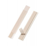 Držák štítků "Scanfix", bílá, 30 mm, samolepicí, 50 ks, DURABLE 802419