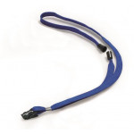 Šňůrka na krk, tmavě modrá, s klipem, DURABLE 811907