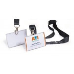 Jmenovka s klipem "CLICK FOLD", transparentní, 54 x 90 mm, DURABLE 821719