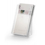 Držák na prospekty "Combiboxx M", transparentní, stolní i na zeď, 1/3 A4, DURABLE 859019