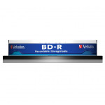 Verbatim BD-R, Single Layer 25GB, cake box, 43742, 6x, 10-pack, pro archivaci dat