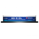 Verbatim BD-R, Dual Layer 50GB, cake box, 43746, 6x, 10-pack, pro archivaci dat