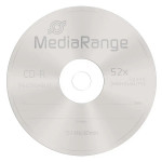 Mediarange CD-R, MR201, 25-pack, 700MB, 52x, 80min., 12cm, bez možnosti potisku, cake box, Standard, pro archivaci dat