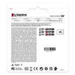 Kingston paměťová karta Industrial C10, 64GB, micro SDxc, SDCIT2/64GB, UHS-I U3 (Class 10), pSLC karta s adaptérem, V30, A1