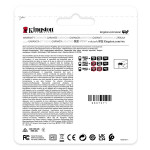 Kingston paměťová karta Industrial C10, 64GB, micro SDXC, SDCIT2/64GBSP, UHS-I U3 (Class 10), pSLC karta, V30, A1