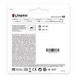 Kingston paměťová karta Canvas Select Plus, 256GB, micro SDXC, SDCS2/256GB, UHS-I U1 (Class 10), s adaptérem, A1