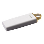 Kingston USB flash disk, USB 3.0, 128GB, DataTraveler Exodia, bílý, KC-U2G128-5R, USB A, s krytkou