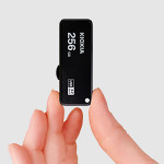 Kioxia USB flash disk, USB 3.0, 256GB, Yamabiko U365, Yamabiko U365, černý, LU365K256GG4